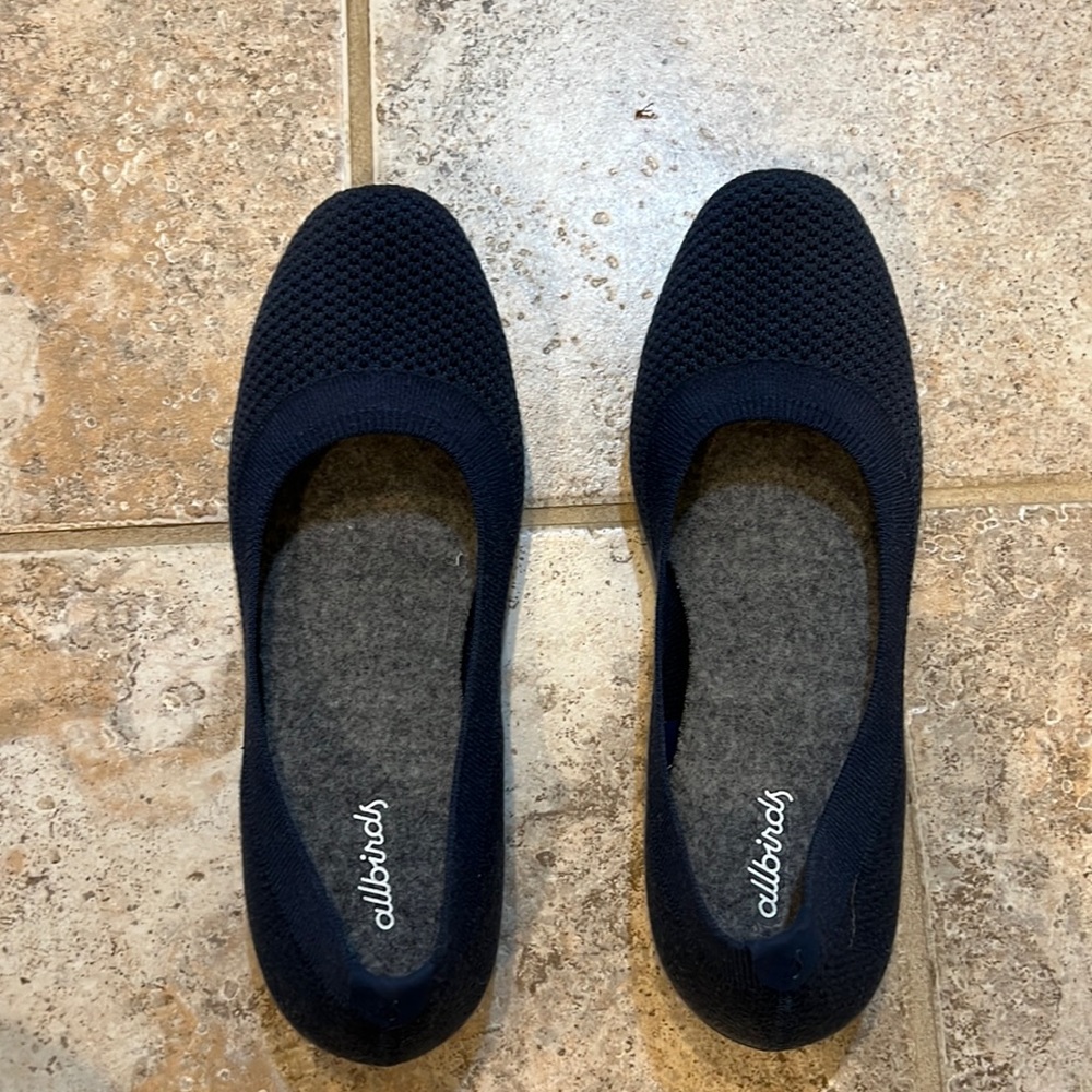 AllBirds Tree Breezer Flat Navy size 7